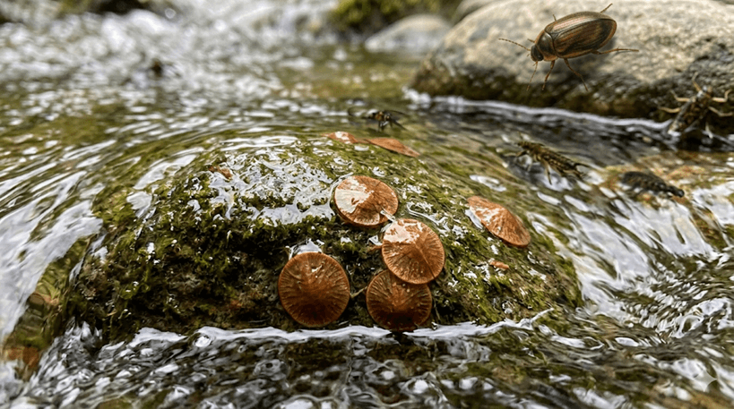 Water Penny Beetle